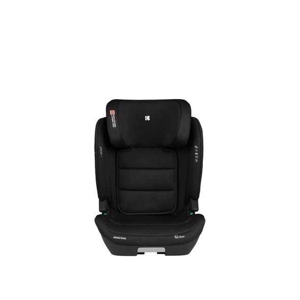 KIKKABOO AUTOSEDAČKA 100-150 CM I-SCOUT I-SIZE BLACK - AUTOSEDAČKY 15-36KG - AUTOSEDAČKY A PŘÍSLUŠENSTVÍ