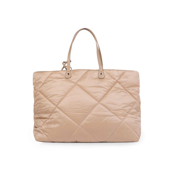 CHILDHOME CESTOVNÍ TAŠKA FAMILY BAG PUFFERED BEIGE - PŘEBALOVACÍ TAŠKY - KOČÁRKY A PŘÍSLUŠENSTVÍ