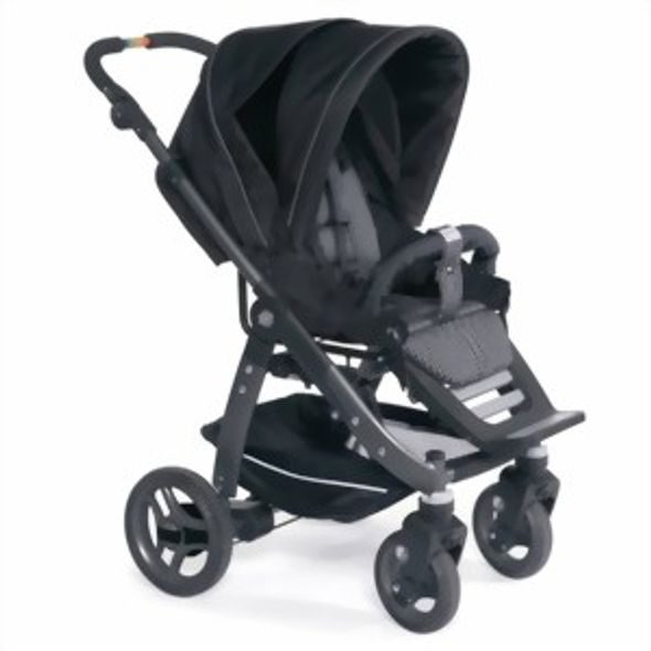 TEUTONIA COSMO BLACK LEATHER 2012 - SPORTOVNÍ KOČÁRKY - KOČÁRKY A PŘÍSLUŠENSTVÍ