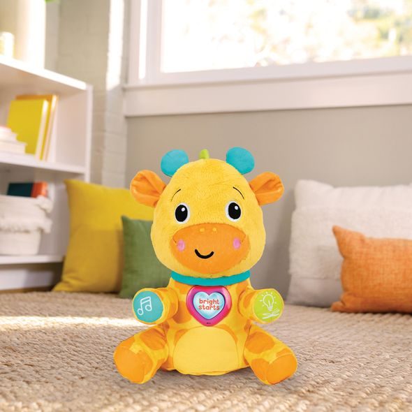 BRIGHT STARTS HRAČKA INTERAKTIVNÍ VZDĚLÁVACÍ CHAT & CUDDLE GIRAFFE™, 6M+ - AKTIVNÍ HRAČKY - PRO DĚTI