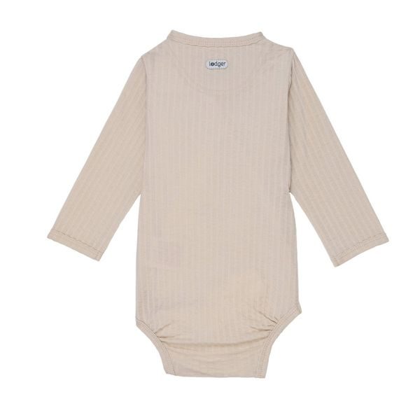 LODGER ROMPER LS SEERSUCKER BIRCH 74 - BODY - PRO DĚTI