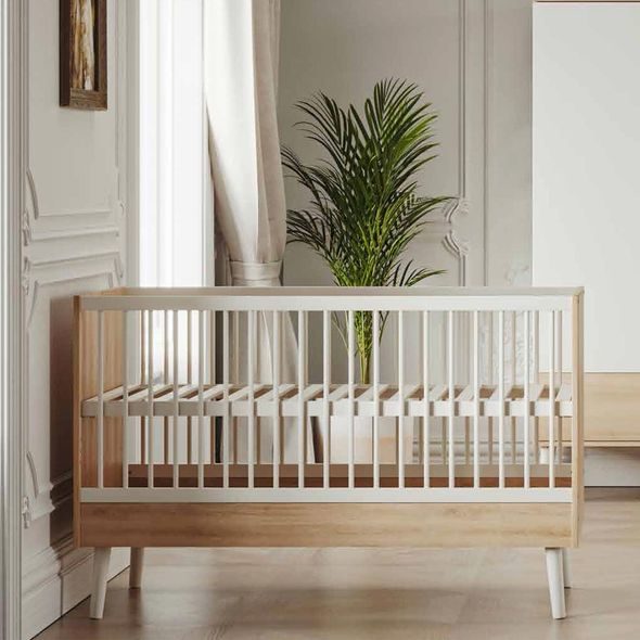 DĚTSKÝ POKOJ FAKTUM CARDIFF - 3 DÍLNÁ AKČNÍ SADA S PŘESTAVITELNOU POSTÝLKOU - DŘEVĚNÉ POSTÝLKY - SPINKÁNÍ