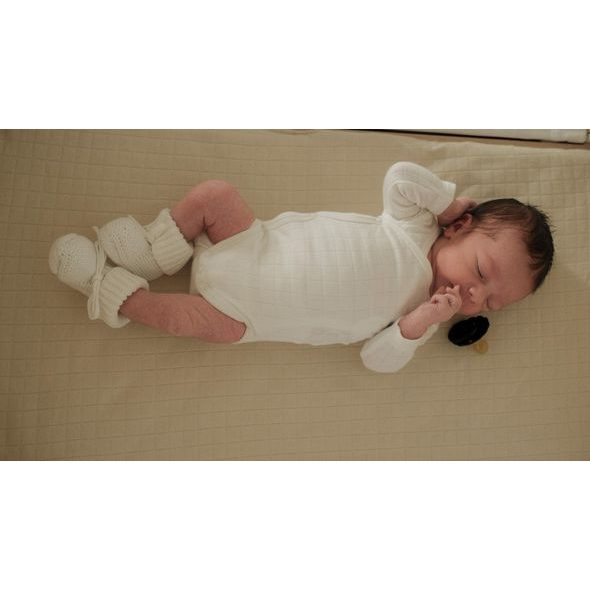 LODGER ROMPER LS SOLID CLOUD DANCER 50 - BODY - PRO DĚTI