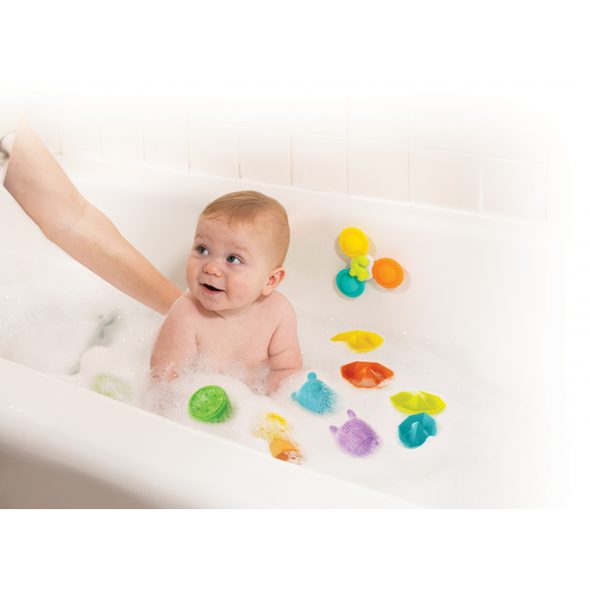 INFANTINO SADA HRAČEK DO KOUPELE SPIN, SQUIRT & SAIL - HRAČKY DO VANY - PRO DĚTI