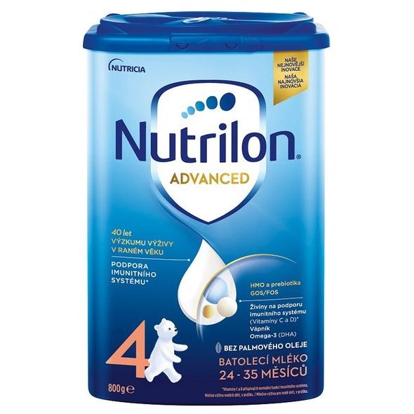 NUTRILON 4 BATOLECÍ MLÉKO ADVANCED 800G - KOJENECKÁ MLÉKA - KRMENÍ