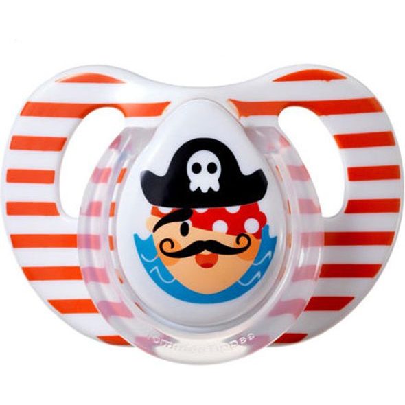TOMMEE TIPPEE ŠIDÍTKO CHERRY S OBRÁZKY, LATEX, 3KS, 6-18+M - ŠIDÍTKA A DOPLŇKY - KRMENÍ
