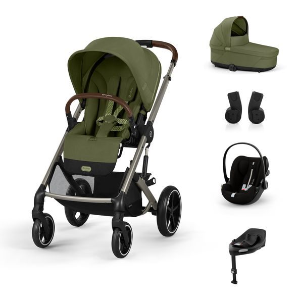 CYBEX SET BALIOS S LUX + KORBA + CLOUD G + ZÁKLADNA + ADAPTÉRY 2025 - TROJKOMBINACE - KOČÁRKY A PŘÍSLUŠENSTVÍ