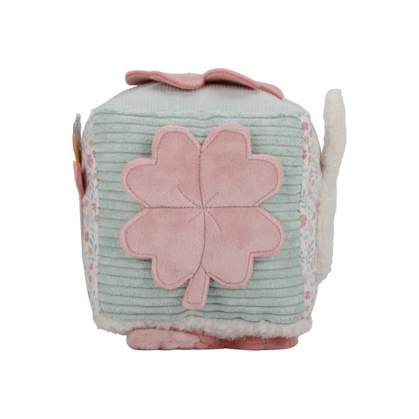 LITTLE DUTCH KOSTKA TEXTILNÍ S AKTIVITAMI KRÁLÍČEK MIFFY LUCKY BLOSSOM - MIFFY - PRO DĚTI