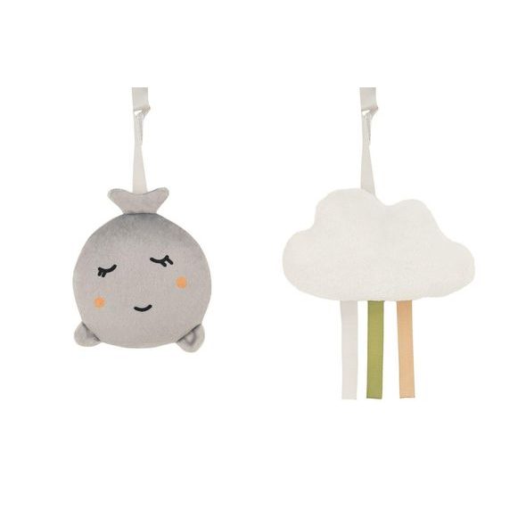 MOMI VIBRAČNÍ LEHÁTKO S MELODIEMI MOMI LAPIS TMAVĚ ŠEDÉ - LEHÁTKA A HOUPADLA - SPINKÁNÍ