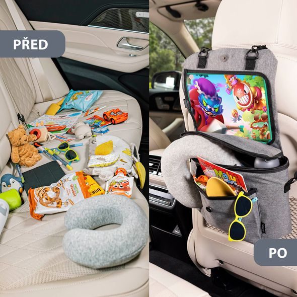 ZOPA ORGANIZÉR NA SEDADLO 3V1 - KAPSÁŘE A ORGANIZÉRY - AUTOSEDAČKY A PŘÍSLUŠENSTVÍ