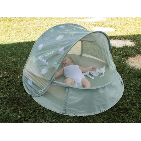 BEABA PLÁŽOVÝ STAN S OHRÁDKOU ANTI-UV SEAGRASS - UV STANY - PRO DĚTI