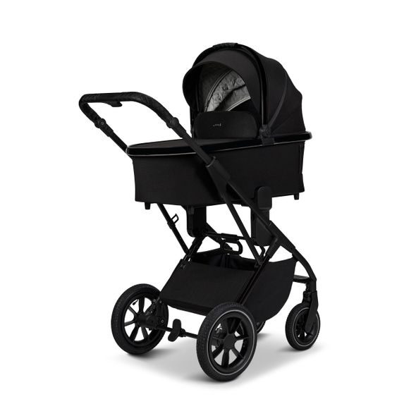 MOON PIÚ BLACK CHROME - ONYX - DVOJKOMBINACE - KOČÁRKY A PŘÍSLUŠENSTVÍ