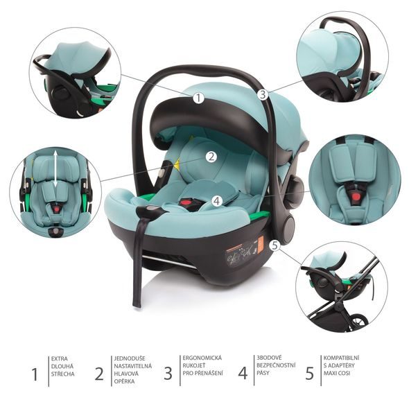 ZOPA XM PLUS I-SIZE 2024 - AUTOSEDAČKY 0-13KG - AUTOSEDAČKY A PŘÍSLUŠENSTVÍ