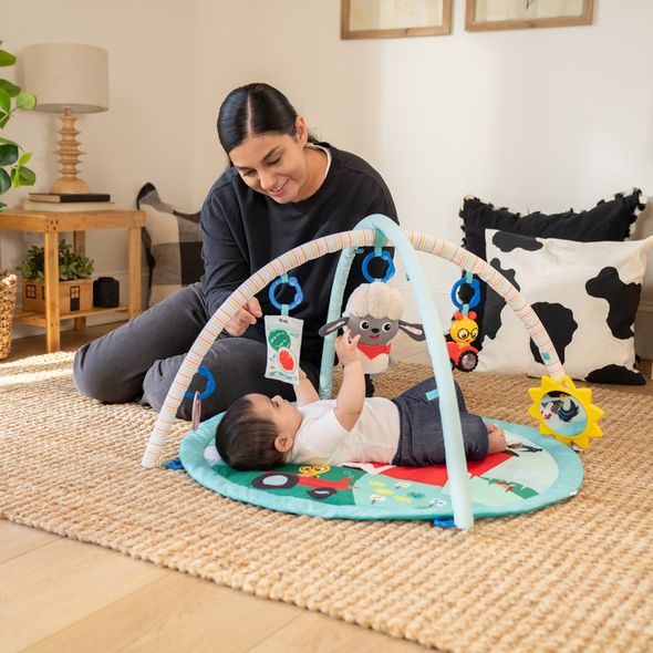 BABY EINSTEIN DEKA NA HRANÍ PRO ROZVOJ MOTORIKY A SMYSLŮ HAPPY HARVEST™ TOUCH & FEEL, 0M+ - HRACÍ DEKY - PRO DĚTI