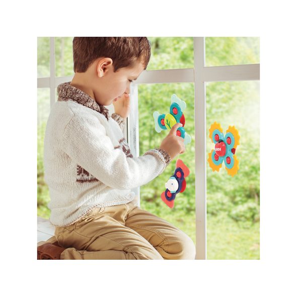 LUDI BABY SPINNER 3 KS - SENZORICKÉ HRAČKY - PRO DĚTI