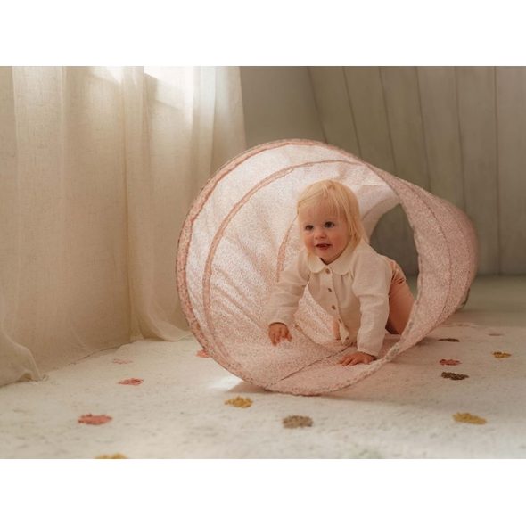 LITTLE DUTCH PROLÉZACÍ TUNEL FAIRY GARDEN - SENZORICKÉ HRAČKY - PRO DĚTI