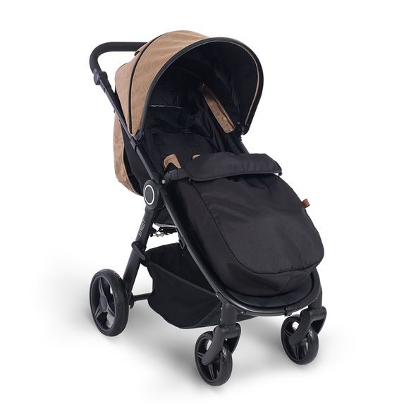 PETITE&MARS NÁNOŽNÍK KE KOČÁRKU STREET+, ROYAL, MOVE ČERNÝ - NÁNOŽNÍKY - KOČÁRKY A PŘÍSLUŠENSTVÍ