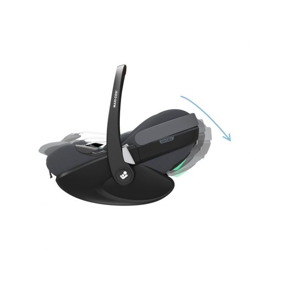 MAXI-COSI PEBBLE 360 PRO 2 AUTOSEDAČKA TWILLIC GRAPHITE + ZÁKLADNA FAMILYFIX 360 PRO - AUTOSEDAČKY 0-13KG - AUTOSEDAČKY A PŘÍSLUŠENSTVÍ