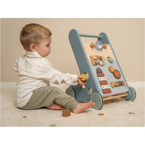 LITTLE DUTCH CHODÍTKO S AKTIVITAMI DŘEVĚNÉ NÁMOŘNICKÝ ZÁLIV - CHODÍTKA - PRO DĚTI
