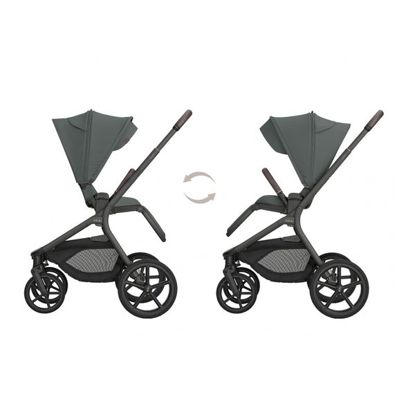 KIKKABOO KOČÁREK 2V1 GOYA PLATINUM OLIVE - DVOJKOMBINACE - KOČÁRKY A PŘÍSLUŠENSTVÍ