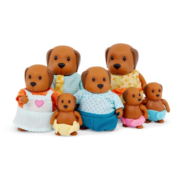 LI'L WOODZEEZ RODINA PEJSKŮ VELKÁ WAGADOODLE - ZVÍŘATA - PRO DĚTI