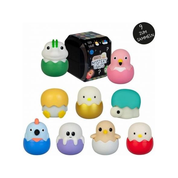 MEGALIGHT NOČNÍ SVĚTLO EGGY’S MYSTERY LIGHTS S1 - NOČNÍ SVĚTLA - SPINKÁNÍ