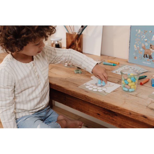 LITTLE DUTCH KREATIVNÍ SADA FOREST FRIENDS - VÝTVARNÉ POMŮCKY A HRAČKY - PRO DĚTI