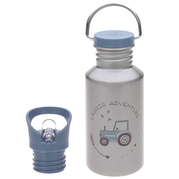 LÄSSIG BOTTLE STAINLESS STEEL ADVENTURE TRACTOR - SPORTOVNÍ LAHVE - KRMENÍ