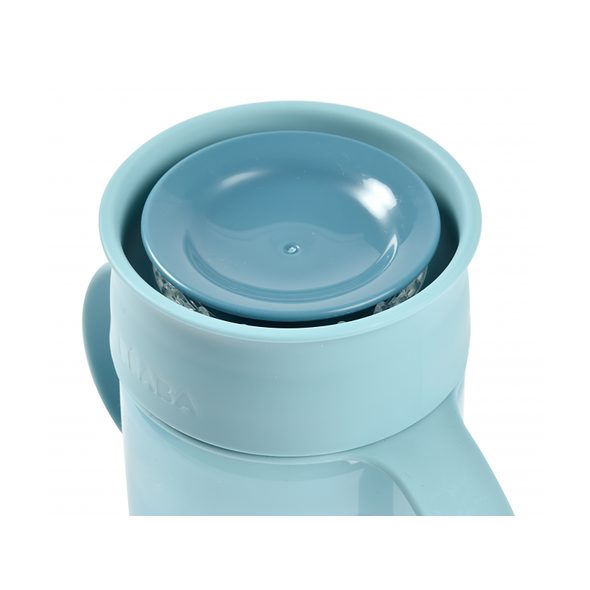 BEABA HRNEK TRÉNOVACÍ 360° BLUE 340 ML 12M+ - DĚTSKÉ HRNEČKY - KRMENÍ