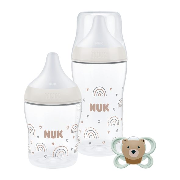 NUK PERFECT MATCH DÁRKOVÝ SET RAINBOW - KOJENECKÉ LAHVE - KRMENÍ