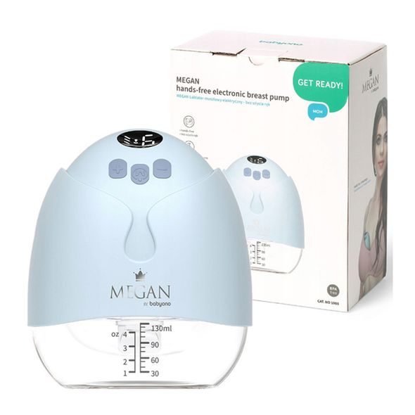 BABYONO ODSÁVAČKA MLÉKA ELEKTRONICKÁ HANDS-FREE MEGAN + CHICCO VLOŽKY DO PODPRSENKY 30KS - ODSÁVAČKY MATEŘSKÉHO MLÉKA - KRMENÍ