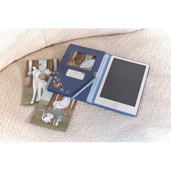 LITTLE DUTCH KRESLICÍ TABLET BLUE FOREST FRIENDS - FOREST FRIENDS - PRO DĚTI