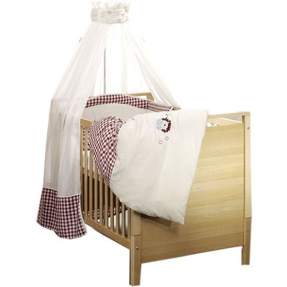 SCHARDT DĚTSKÁ KOMBI POSTÝLKA COUNTRY 70 X 140 CM - DŘEVĚNÉ POSTÝLKY - SPINKÁNÍ
