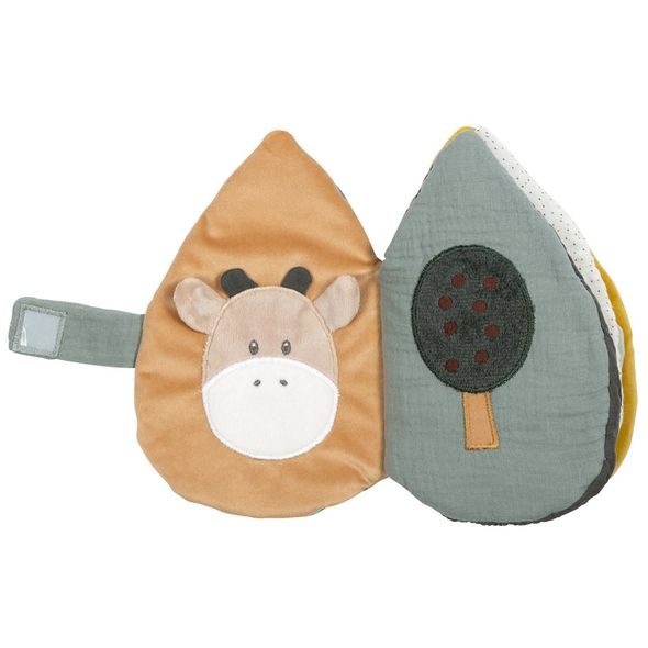 NATTOU KNÍŽKA EDUKAČNÍ LÁTKOVÁ LA 13X20 CM - KNÍŽKY PRO NEJMENŠÍ - PRO DĚTI