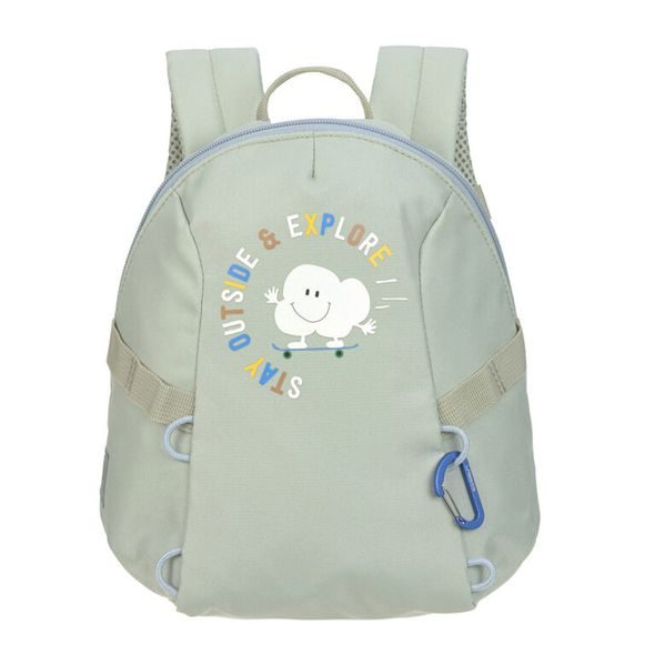 LÄSSIG KIDS TINY BACKPACK OUTDOOR CLOUD LIGHT KHAKI - BATOHY A TAŠKY - PRO DĚTI