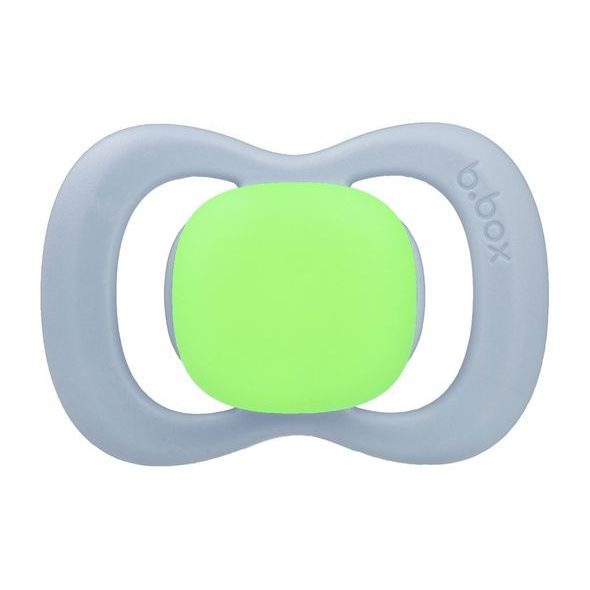 B.BOX DUDLÍKY Z PŘÍRODNÍHO KAUČUKU 6M+, 2KS - GLOW SKY/SAGE - ŠIDÍTKA A DOPLŇKY - KRMENÍ