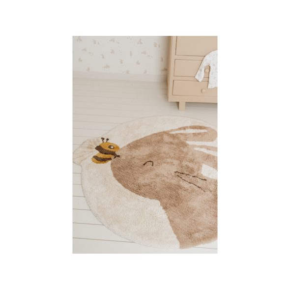 LITTLE DUTCH KOBEREC KRÁLÍČEK 110X110 CM - HRACÍ PODLOŽKY NA ZEM - SPINKÁNÍ