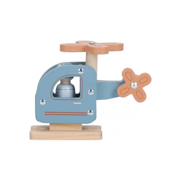 LITTLE DUTCH HELIKOPTÉRA DŘEVĚNÁ - LITTLE DUTCH - PRO DĚTI