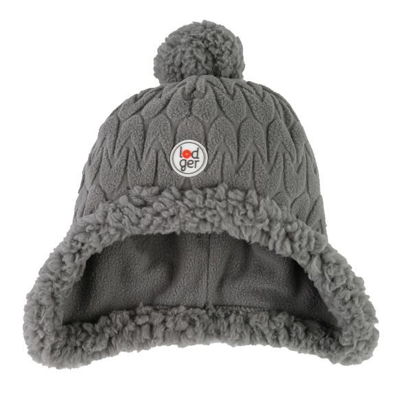 LODGER HATTER EMPIRE FLEECE SHARKSKIN 3 - 6 MĚSÍCŮ - ČEPIČKY A KLOBOUČKY - PRO DĚTI