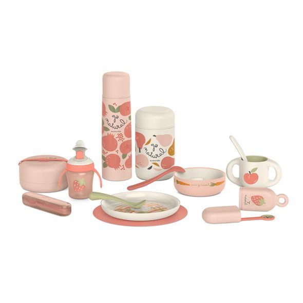 SUAVINEX JÍDELNÍ SET GO NATURAL +6 M - MERUŇKA - VÝHODNÉ SADY - KRMENÍ