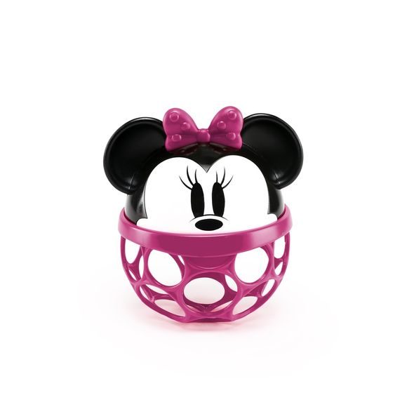 OBALL HRAČKA OBALL RATTLE DISNEY BABY MINNIE, 0M + - CHRASTÍTKA - PRO DĚTI