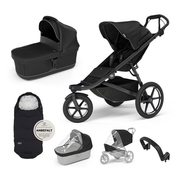 THULE DVOJKOMBINACE 6V1 URBAN GLIDE 3 + BASSINET + PŘÍSLUŠENSTVÍ 2024 + VOKSI® EXPLORER - KOMBINACE S PŘÍSLUŠENSTVÍM - KOČÍKY A PRÍSLUŠENSTVO