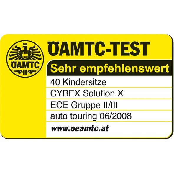 CYBEX SOLUTION X 2010 - AUTOSEDAČKY 15-36KG - AUTOSEDAČKY A PŘÍSLUŠENSTVÍ