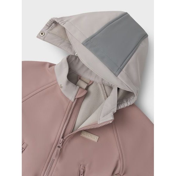 LEOKID SOFTSHELLOVÁ KOMBINÉZA LILO ASH ROSE VEL. 92 - ZIMNÍ KOMBINÉZY - PRO DĚTI