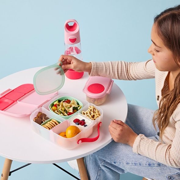 B.BOX NÁHRADNÍ VÍČKO NA SVAČINOVÝ BOX VELKÝ - FLAMINGO FIZZ - KRABIČKY NA SVAČINU - KRMENÍ