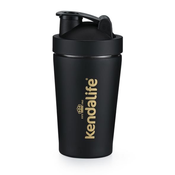 KENDALIFE SHAKER NEREZOVÝ (600ML) ČERNÝ - SPORTOVNÍ LAHVE - KRMENÍ