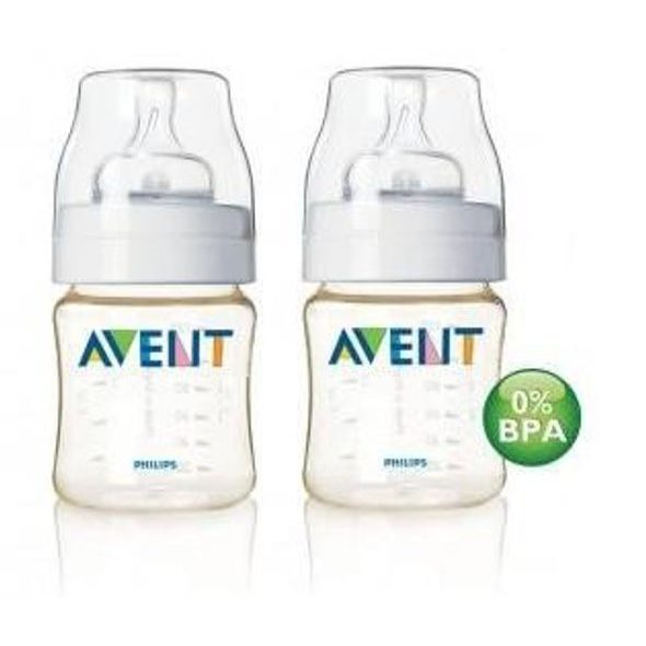 PHILIPS AVENT LÁHEV BEZ BPA 125 ML (PES), 2 KUSY - KOJENECKÉ LAHVE - KRMENÍ