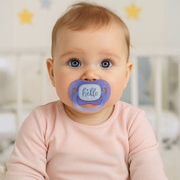CANPOL BABIES DUDLÍK SVÍTÍCÍ SILIKONOVÝ SYMETRICKÝ NIGHTGLOW 18M+ 2KS KLUK - ŠIDÍTKA A DOPLŇKY - KRMENÍ