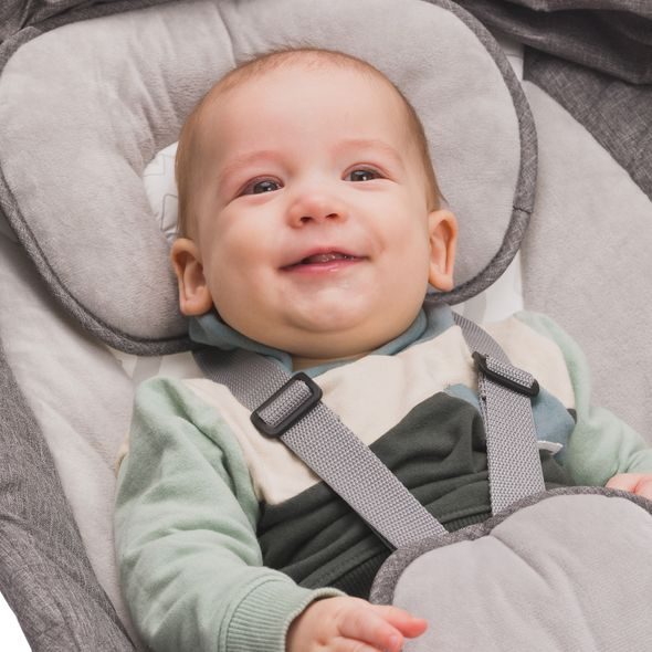 FILLIKID ELEKTRICKÁ HOUPAČKA LUNA GREY - LEHÁTKA A HOUPADLA - SPINKÁNÍ