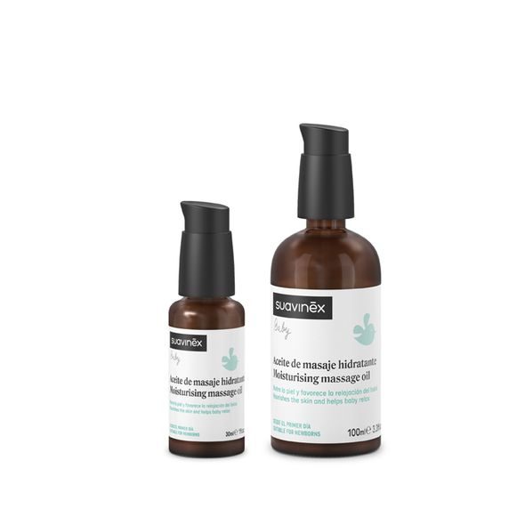 SUAVINEX MASÁŽNÍ ZVLHČUJÍCÍ OLEJ - 100 ML - KOUPÁNÍ A DENNÍ PÉČE - KOUPÁNÍ A ZDRAVÍ